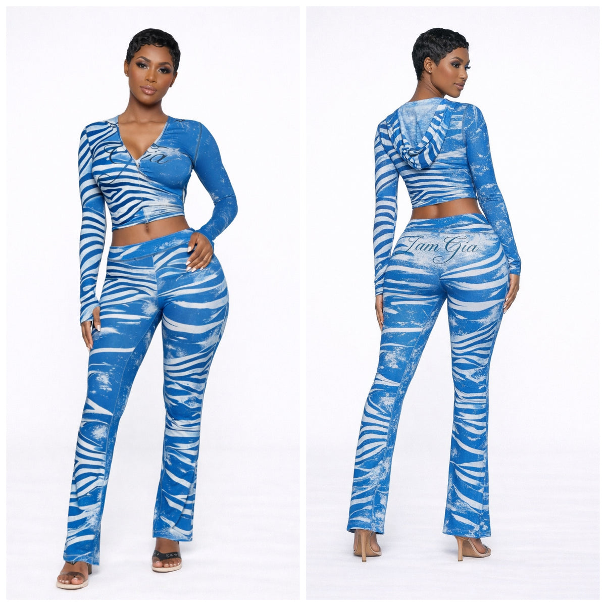 Gia In Motion Set – Blue/White