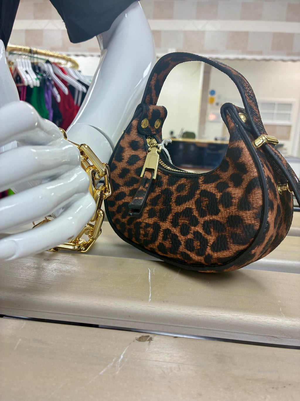 Wild Luxe Mini Bag - leopard