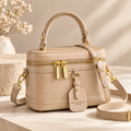 The Khaki Luxe Mini Bag - khaki