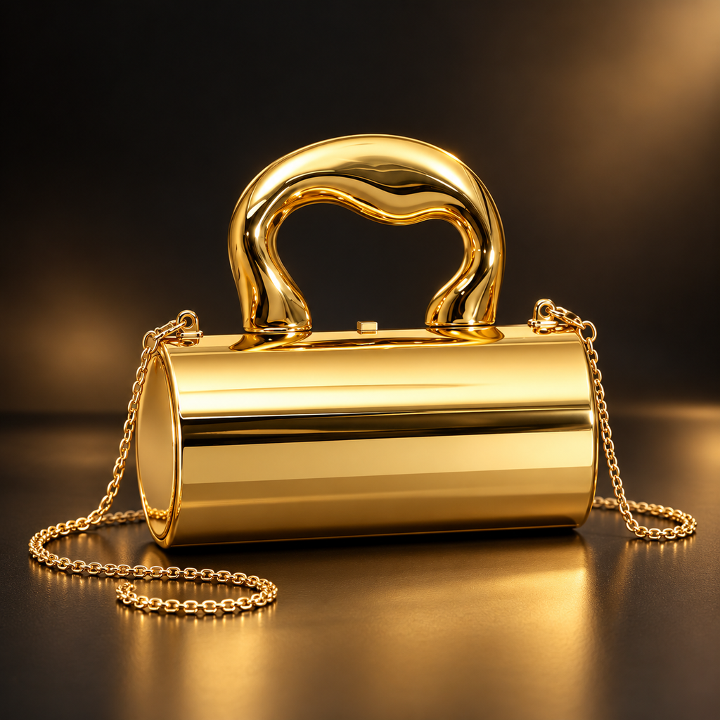 Gilded Muse Mini Bag – Gold