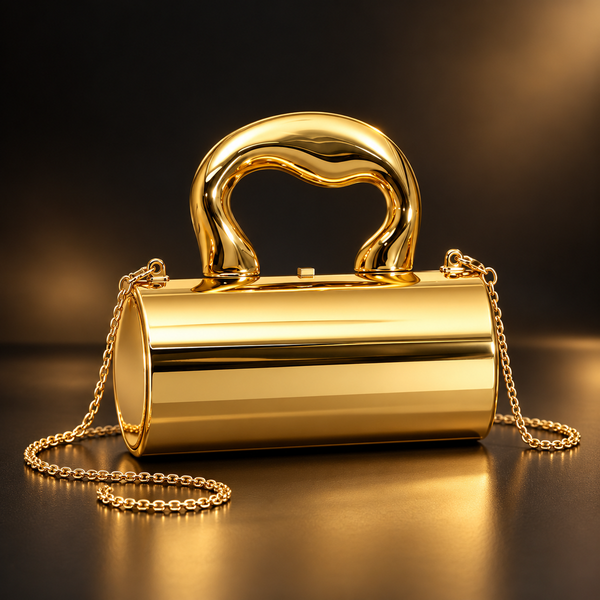 Gilded Muse Mini Bag – Gold