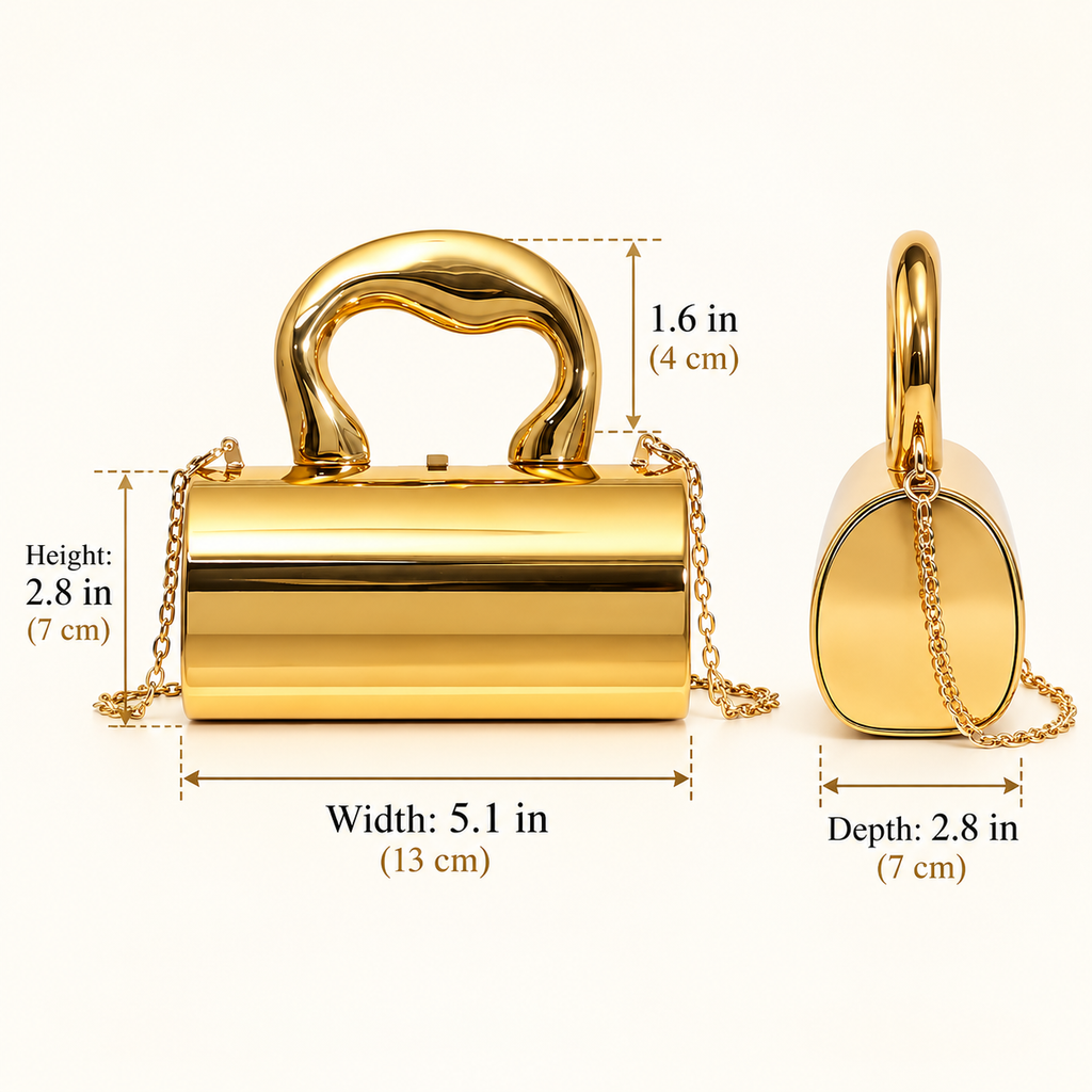 Gilded Muse Mini Bag – Gold